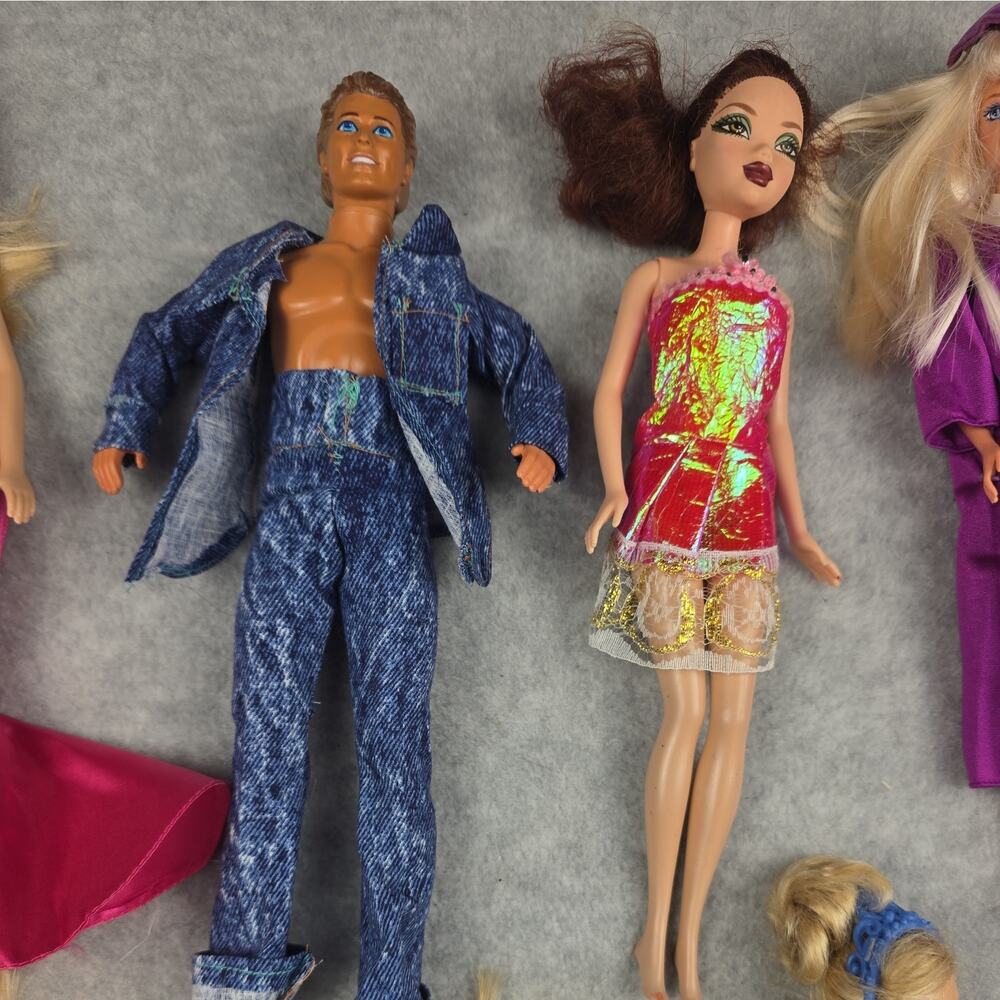Mattel Barbie Doll Lot 19 My Scene DC Supergirl Made to Move Cinderella AS IS - Picture 10 of 16
